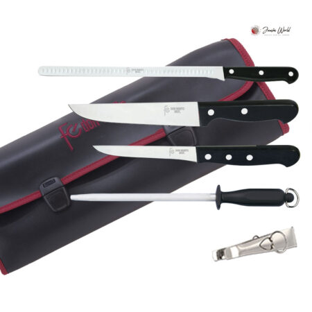 Cuchillos y accesorios para cortar jamón Flores Cortés POM 2