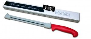 Cuchillo jamonero anti-accidentes