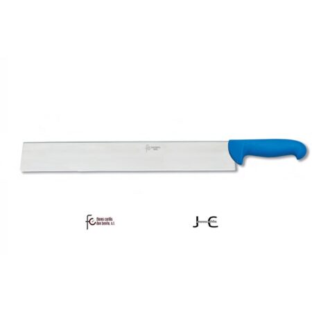 Cuchillo del queso inox. mango azul 300 mms