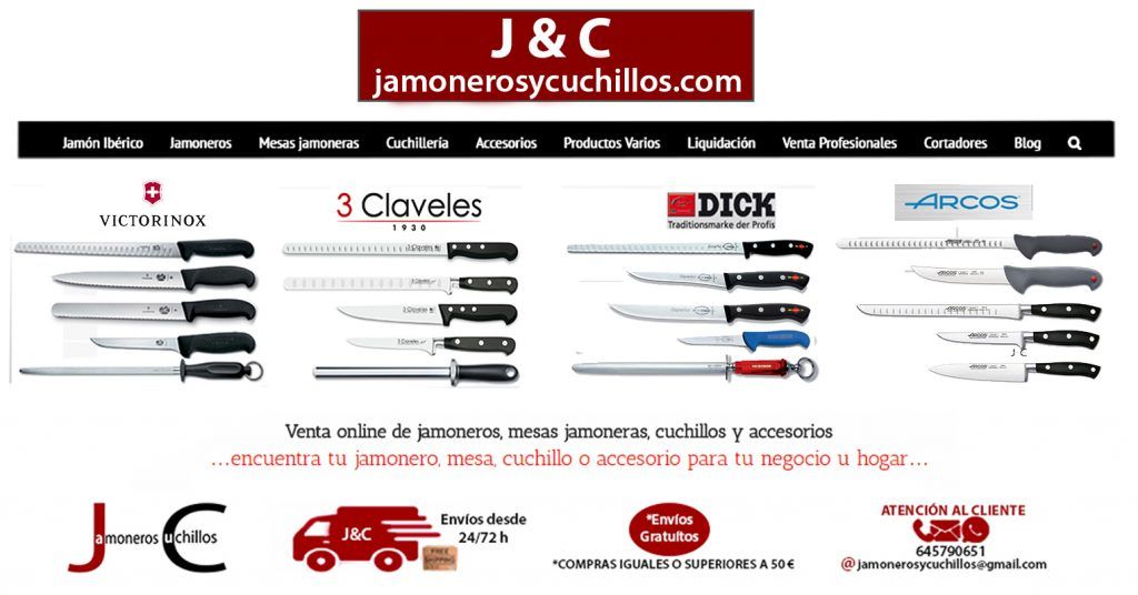 cuchilleria online jamoneros y cuchillos