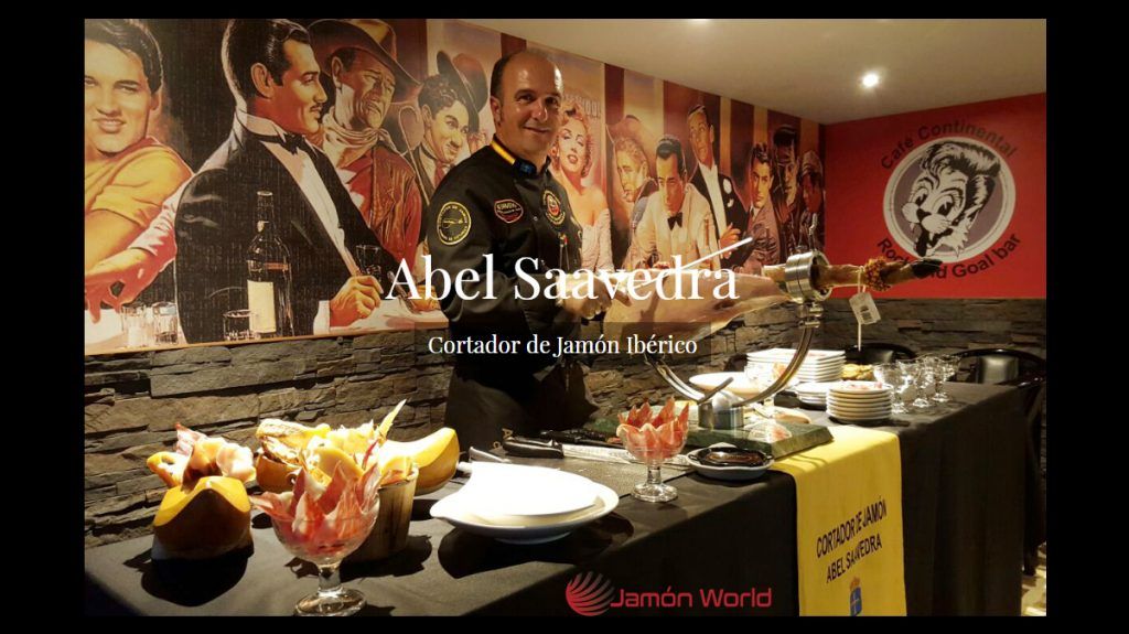 ABEL SAAVEDRA Cortador de jamón Asturias