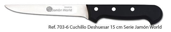 cuchillo deshuesador de jamón World