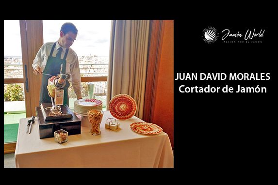 Juan David morales Cortador de Jamón profesional madrid