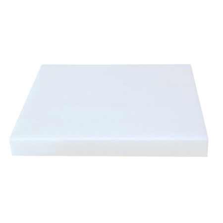 Plancha carnicería de fibra de corte fibra 50x50x5 cm blanca ref 18001