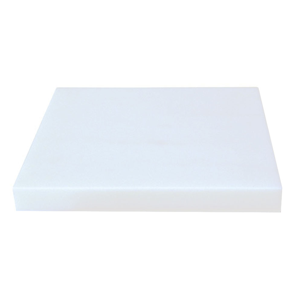 Plancha carnicería de fibra de corte fibra 50x50x5 cm blanca ref 18001