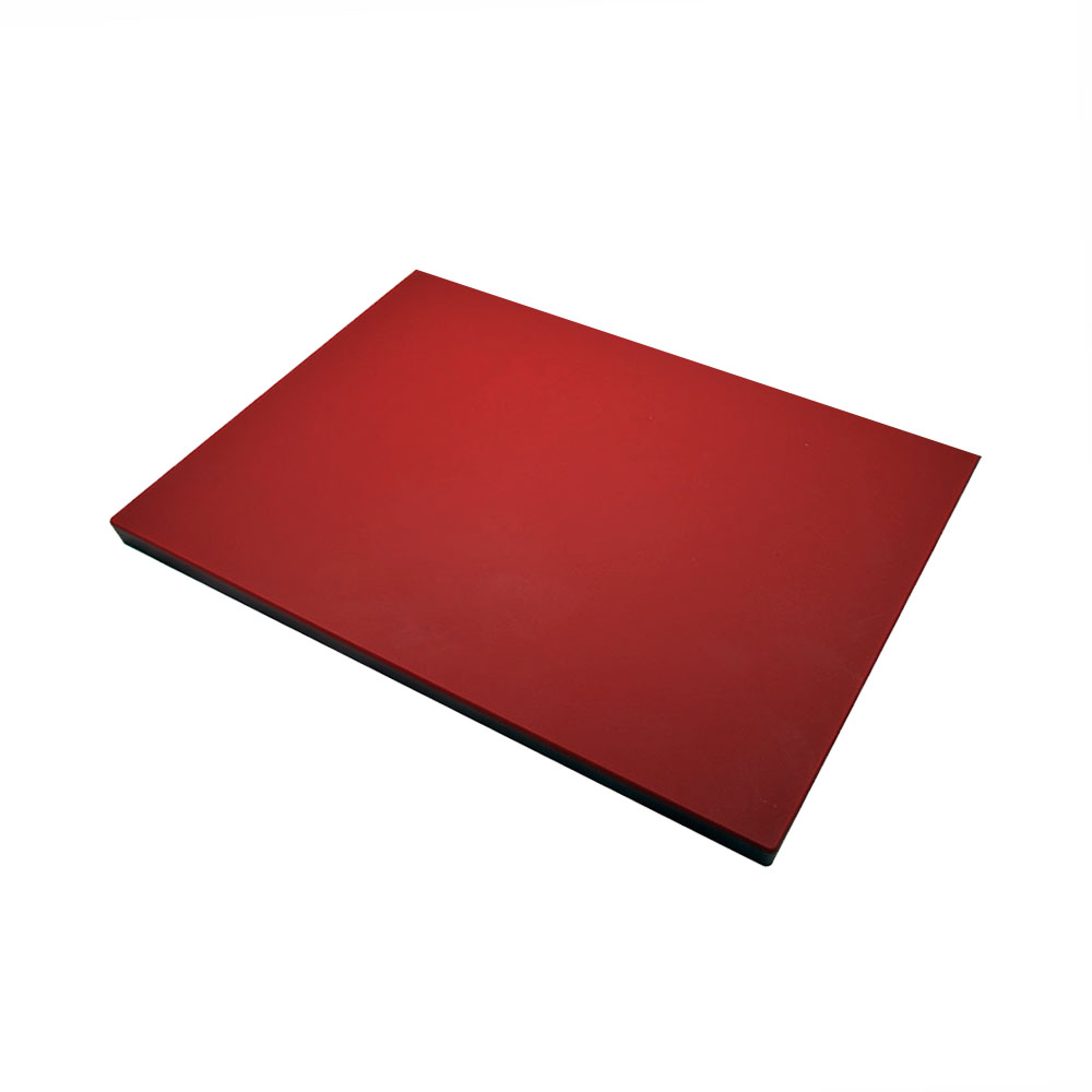 Tabla de corte de fibra 30x40 cm roja ref 18111