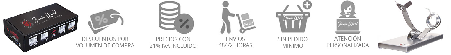 Header para ventas al por mayor de jamoneros en Jamón World Header para ventas al por mayor de jamoneros en Jamón World