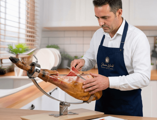 Jamonero Gala giratorio y basculante: precisión y elegancia en cada corte